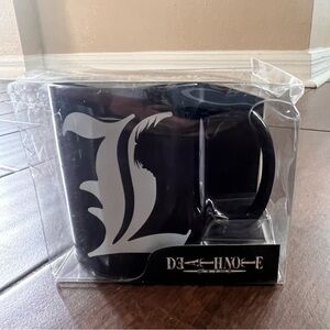 Death Note - L's Emblem and The Death Note Rules 11oz Mug by ABYstyle
